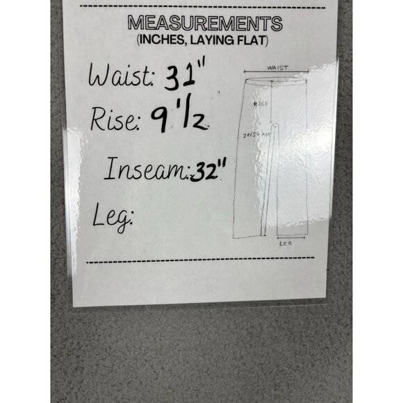 Levis Women's Olive Green Superlow Flare Pants Slim Fit Size 31X32 New With Tag' - Picture 8 of 8